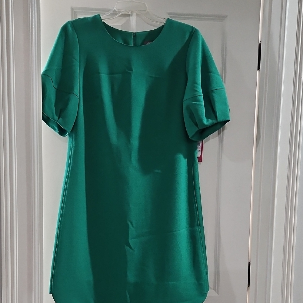 Vince Camuto Teal Mini Dress